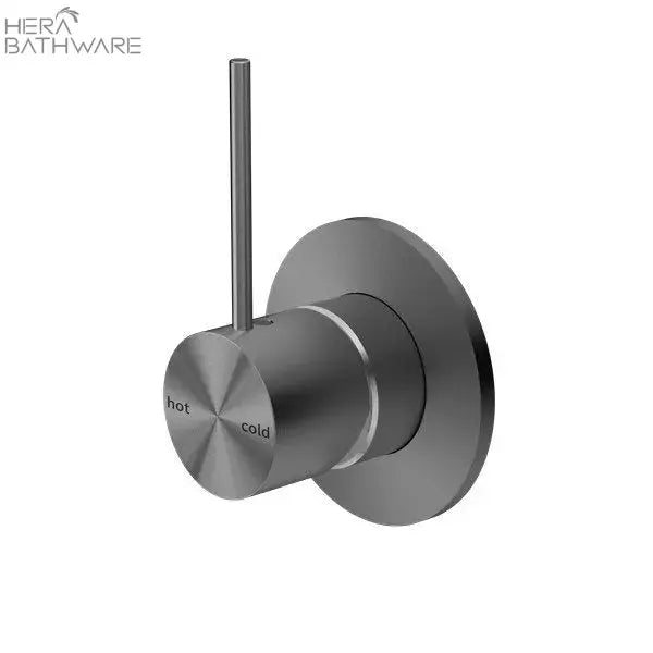 MECCA Shower Mixer Handle Up - Hera BathwareMatte White60mm
