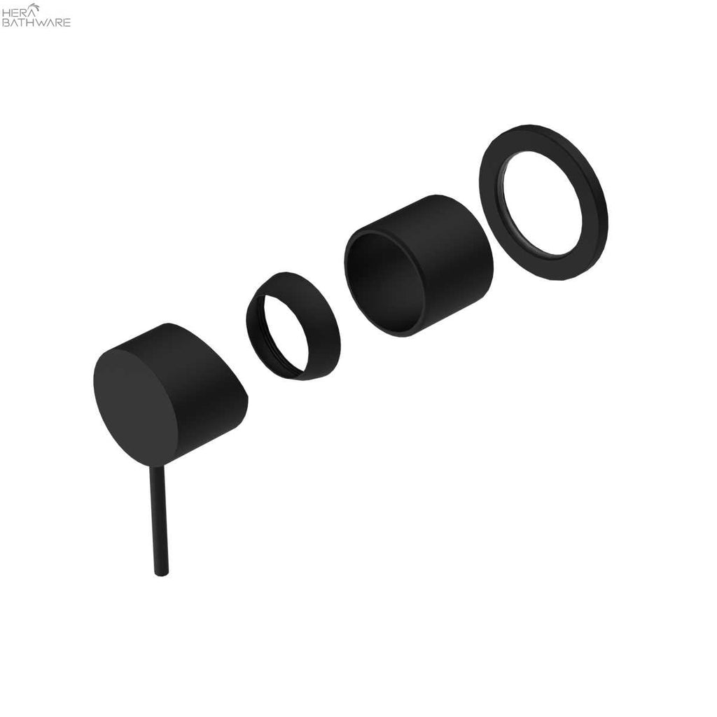 MECCA Shower Mixer Trim Kits Only - Hera BathwareMatte Black60mm