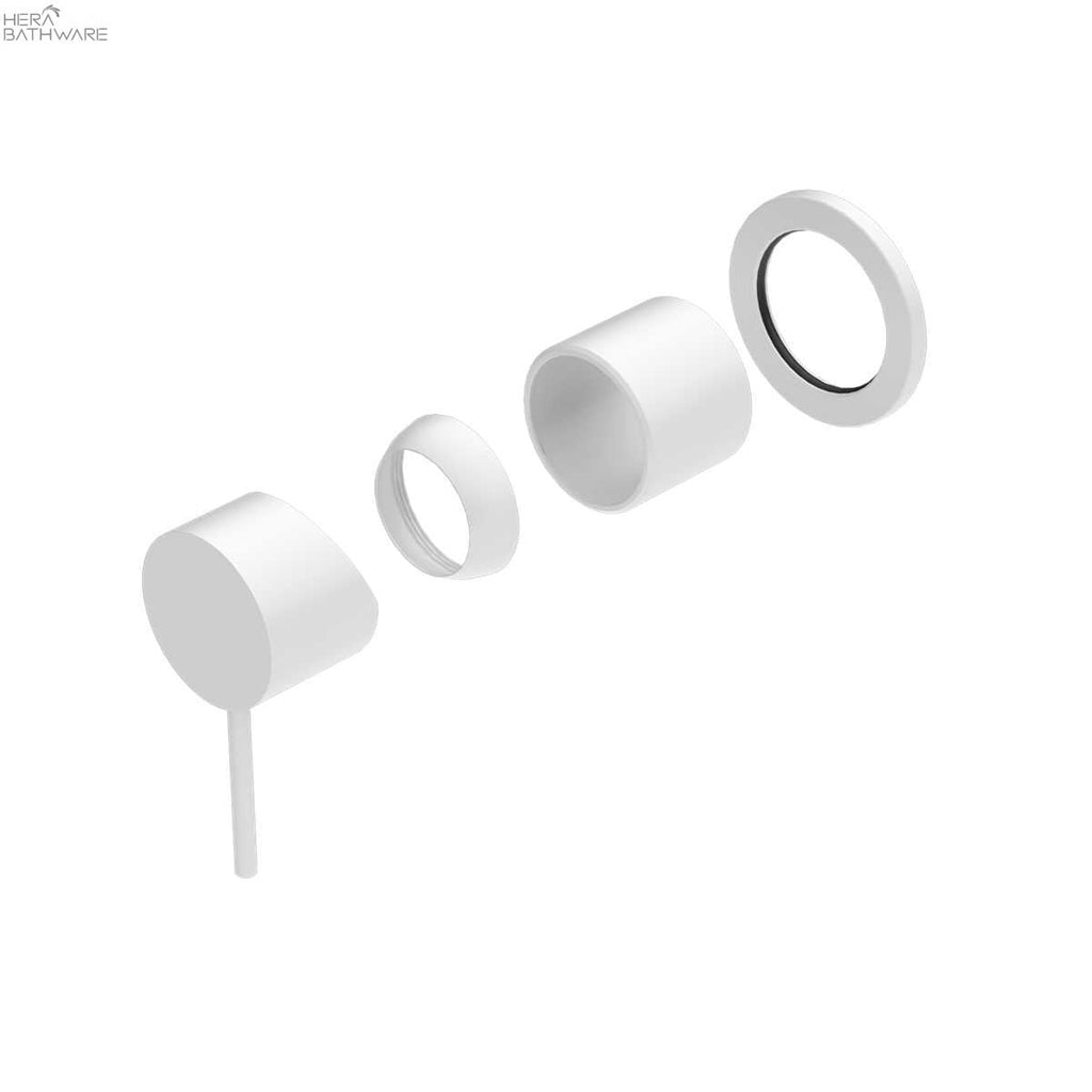 MECCA Shower Mixer Trim Kits Only - Hera BathwareMatte White60mm