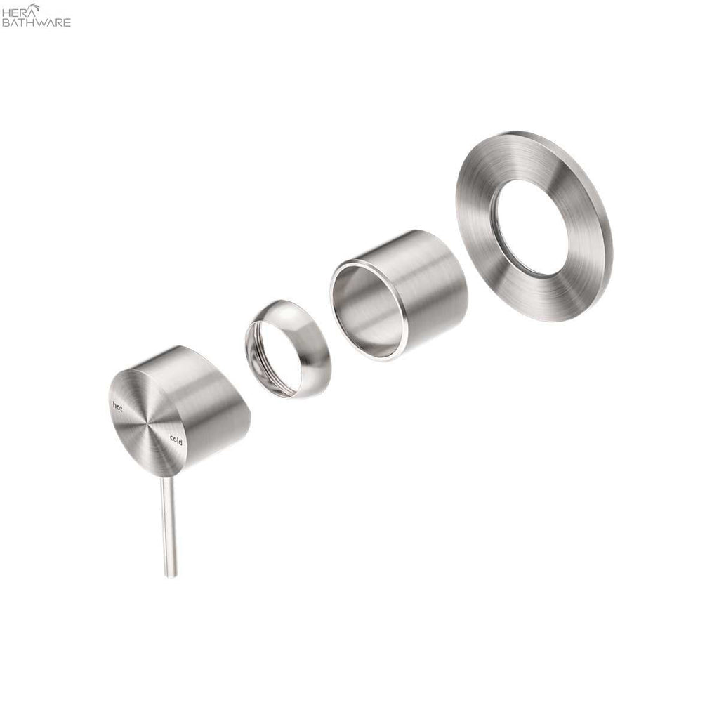 MECCA Shower Mixer Trim Kits Only - Hera BathwareBrushed Nickel80mm