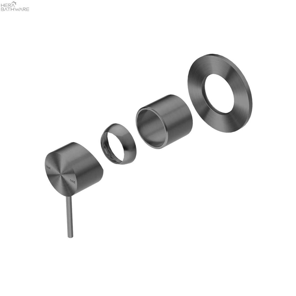 MECCA Shower Mixer Trim Kits Only - Hera BathwareGun Metal80mm