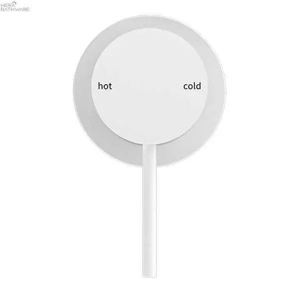 MECCA Shower Mixer - Hera BathwareMatte White60mm