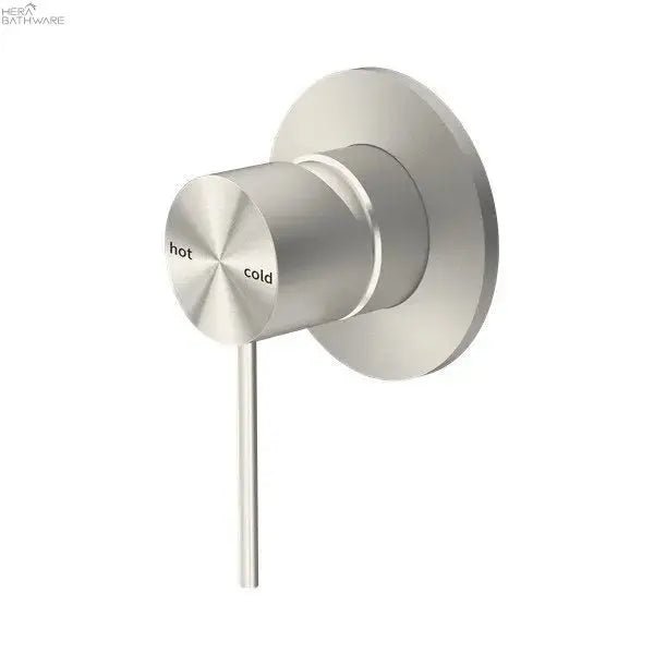 MECCA Shower Mixer - Hera BathwareBrushed Nickel80mm