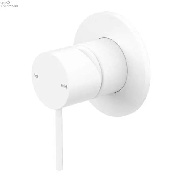 MECCA Shower Mixer - Hera BathwareMatte White80mm