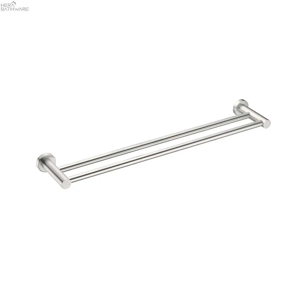 MECCA Towel Rail 600mm Double/Single - Hera BathwareDouble Towel RailBrushed Nickel