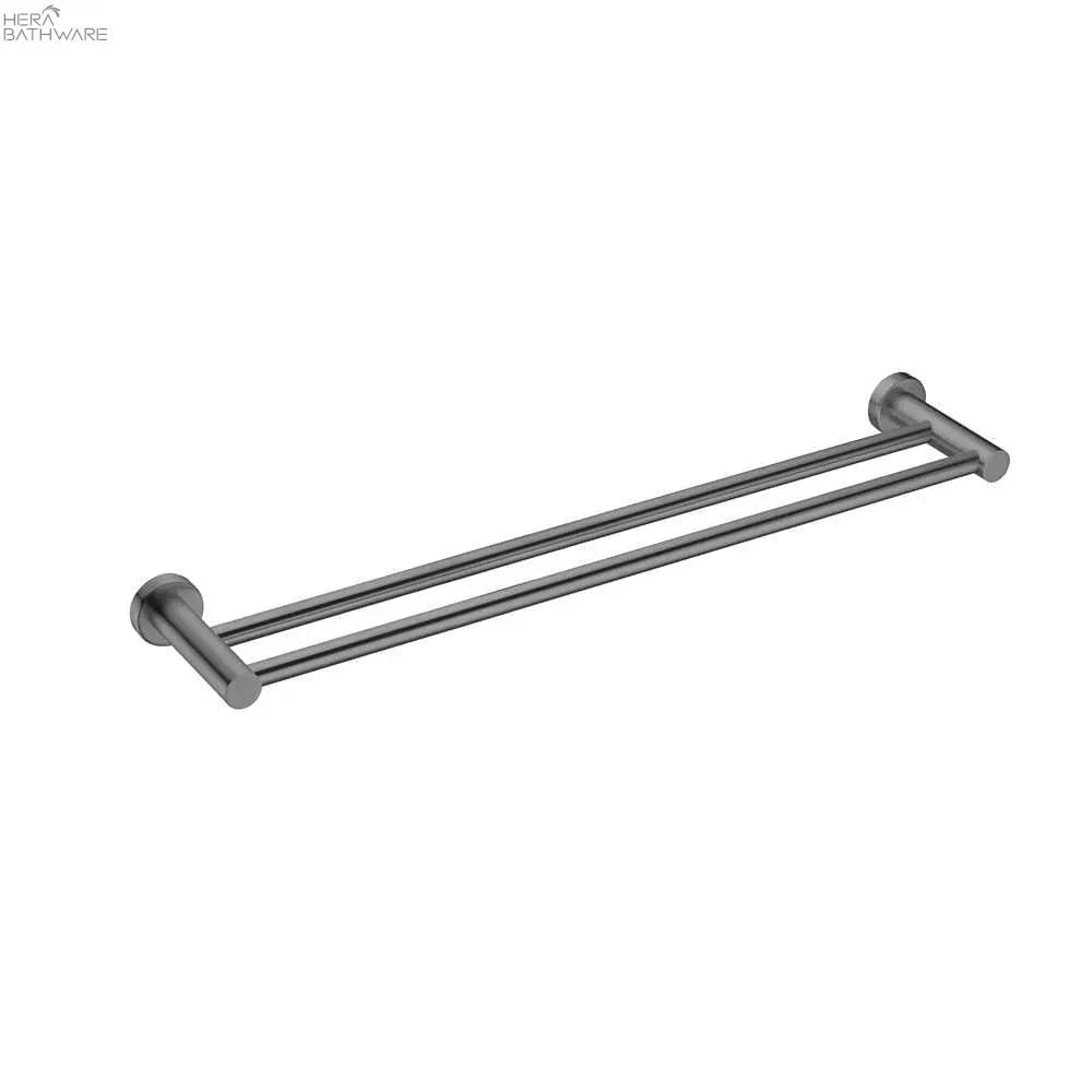 MECCA Towel Rail 600mm Double/Single - Hera BathwareDouble Towel RailGun Metal