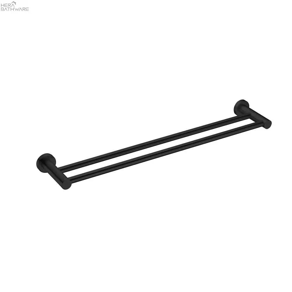 MECCA Towel Rail 600mm Double/Single - Hera BathwareDouble Towel RailMatte Black