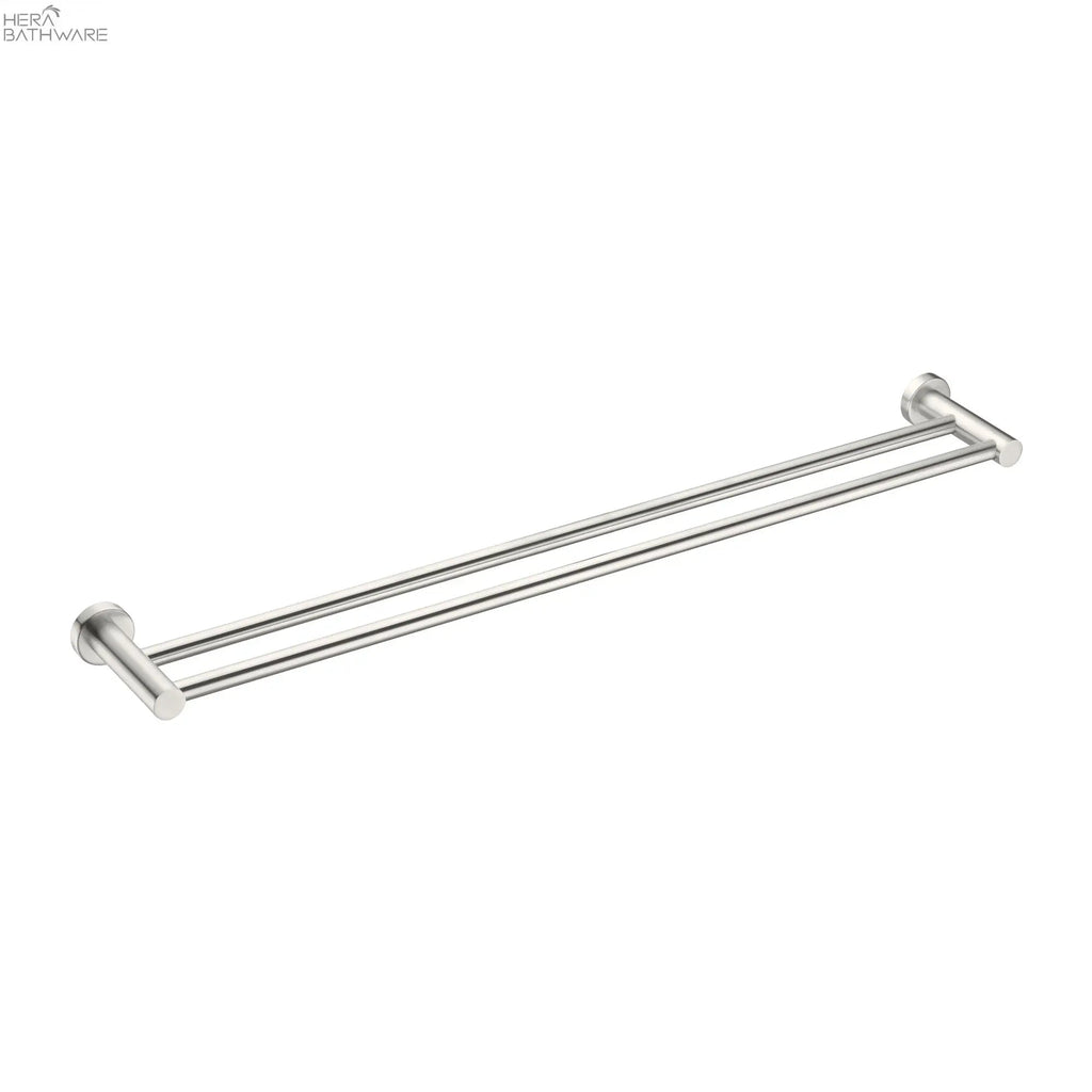 MECCA Towel Rail 800MM Double/Single - Hera BathwareDouble Towel RailBrushed Nickel