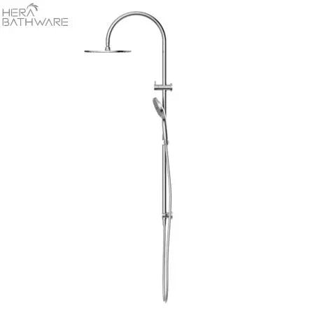 Mecca Twin Shower with Air shower II - Hera BathwareChrome