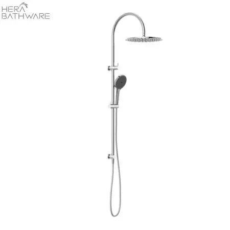 Mecca Twin Shower with Air shower II - Hera BathwareChrome