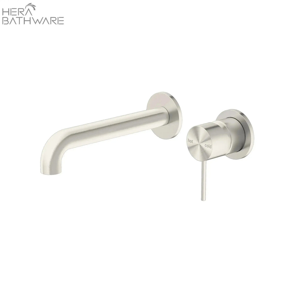 MECCA Wall Basin Mixer Spout seperate 120 - 260mm - Hera BathwareBrushed Nickel260mm