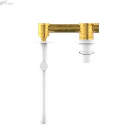 MECCA Wall Basin Mixers 225mm - Hera BathwareBrushed Bronze