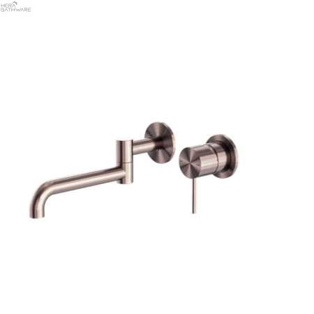 MECCA Wall Basin Mixers 225mm - Hera BathwareBrushed Bronze