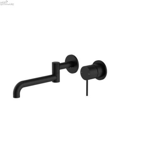 MECCA Wall Basin Mixers 225mm - Hera BathwareMatte Black
