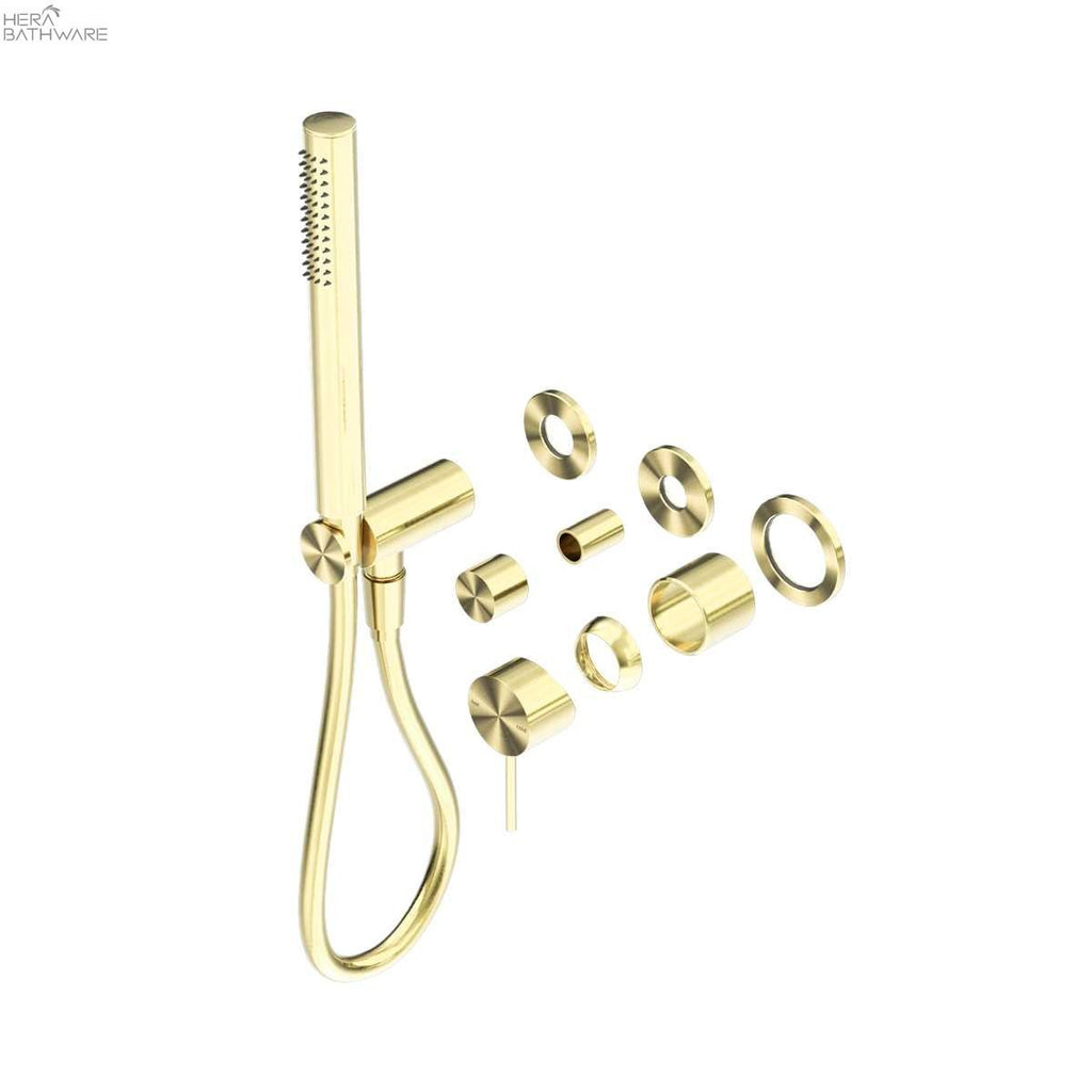 MECCA Wall Mount Handshower Divertor System Seperate - Trim Kits - Hera BathwareBrushed Gold