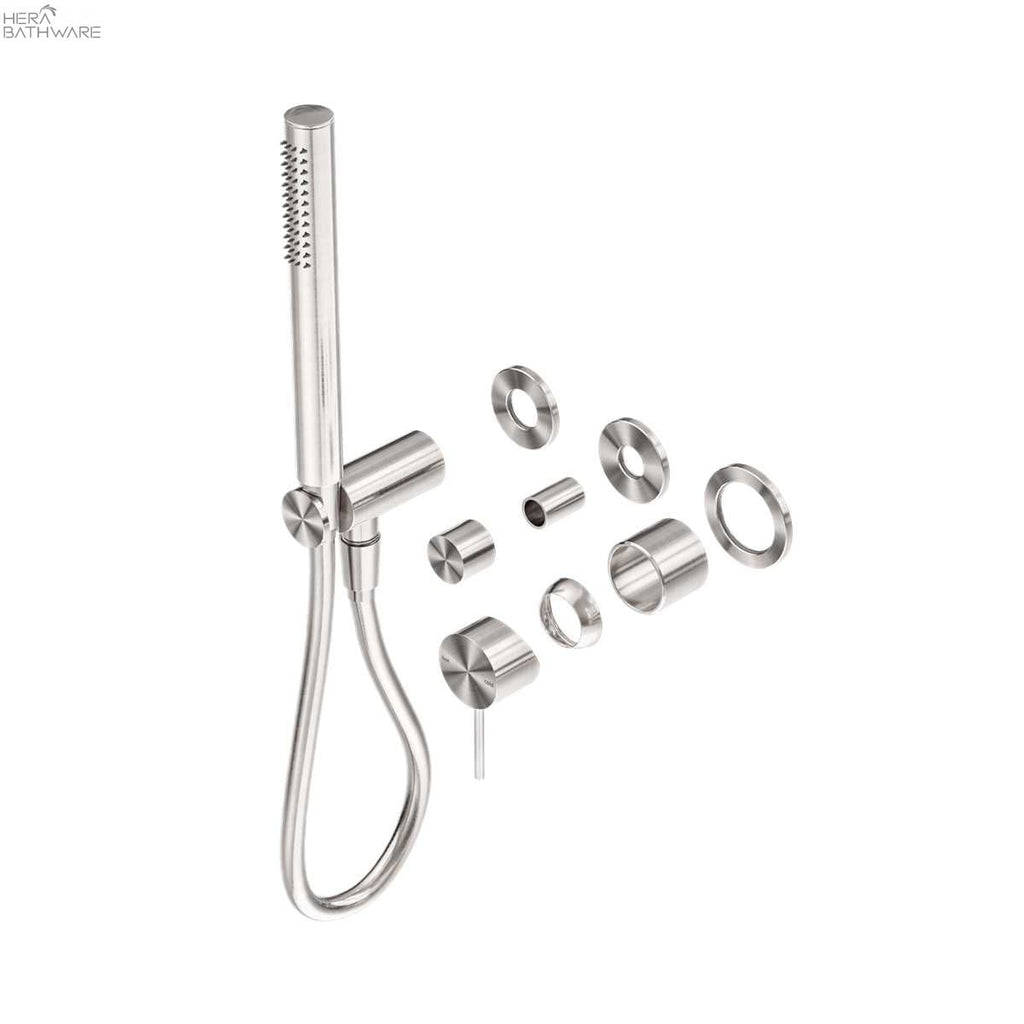 MECCA Wall Mount Handshower Divertor System Seperate - Trim Kits - Hera BathwareBrushed Nickel