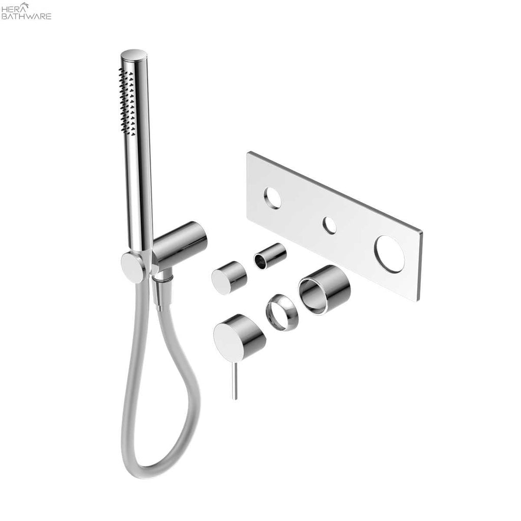 MECCA Wall Mount Handshower Divertor System - Trim Kits - Hera BathwareChrome