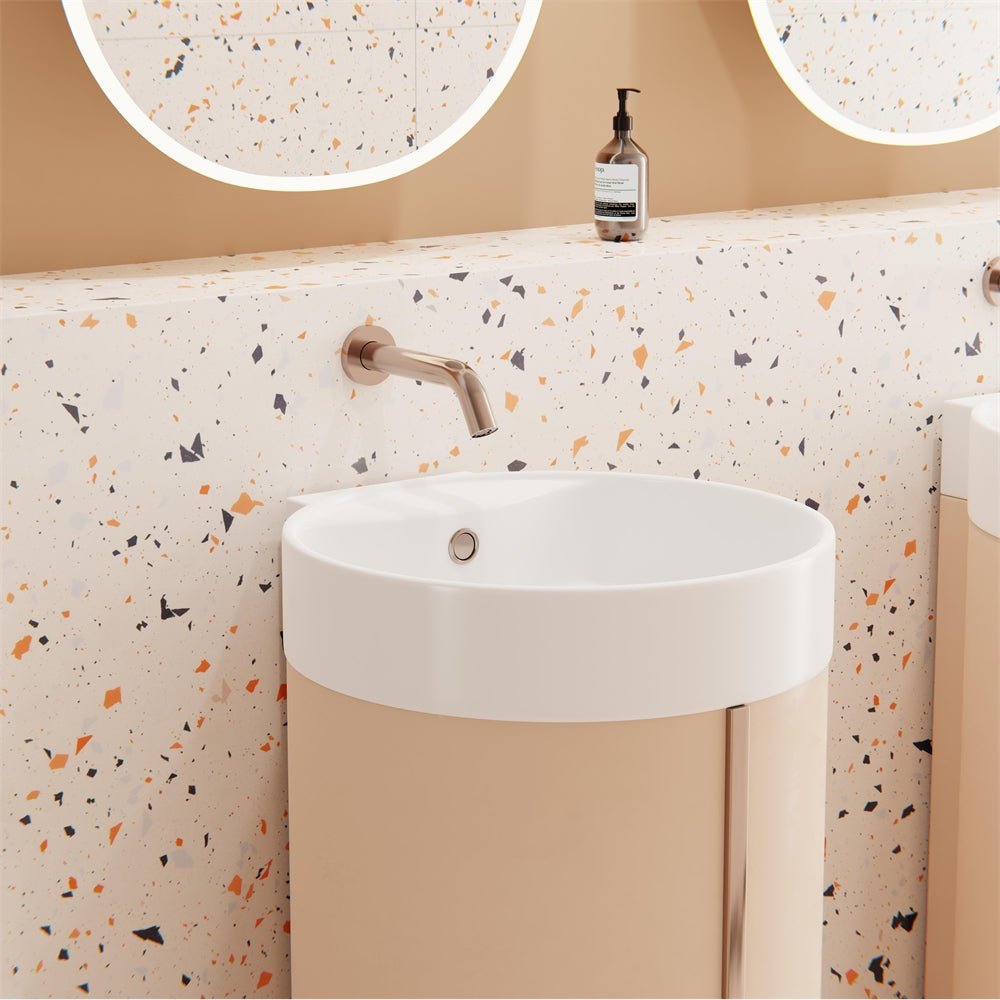 Mecca Wall Mount Sensor Tap - Hera BathwareBrushed Bronze