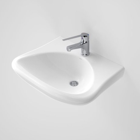 MEDICAL Wall Basin (GERMGARD®) | CAROMA - Hera Bathware1 Tap Hole