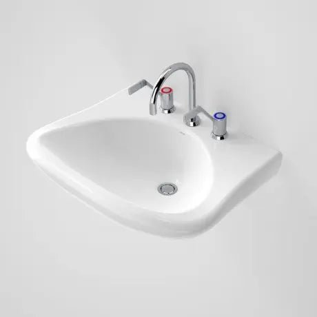MEDICAL Wall Basin (GERMGARD®) | CAROMA - Hera Bathware3 Tap Hole