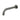 Meir Universal Round Curved Spout 200mm - Hera BathwareGun Metal