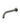 Meir Universal Round Curved Spout 200mm - Hera BathwareGun Metal