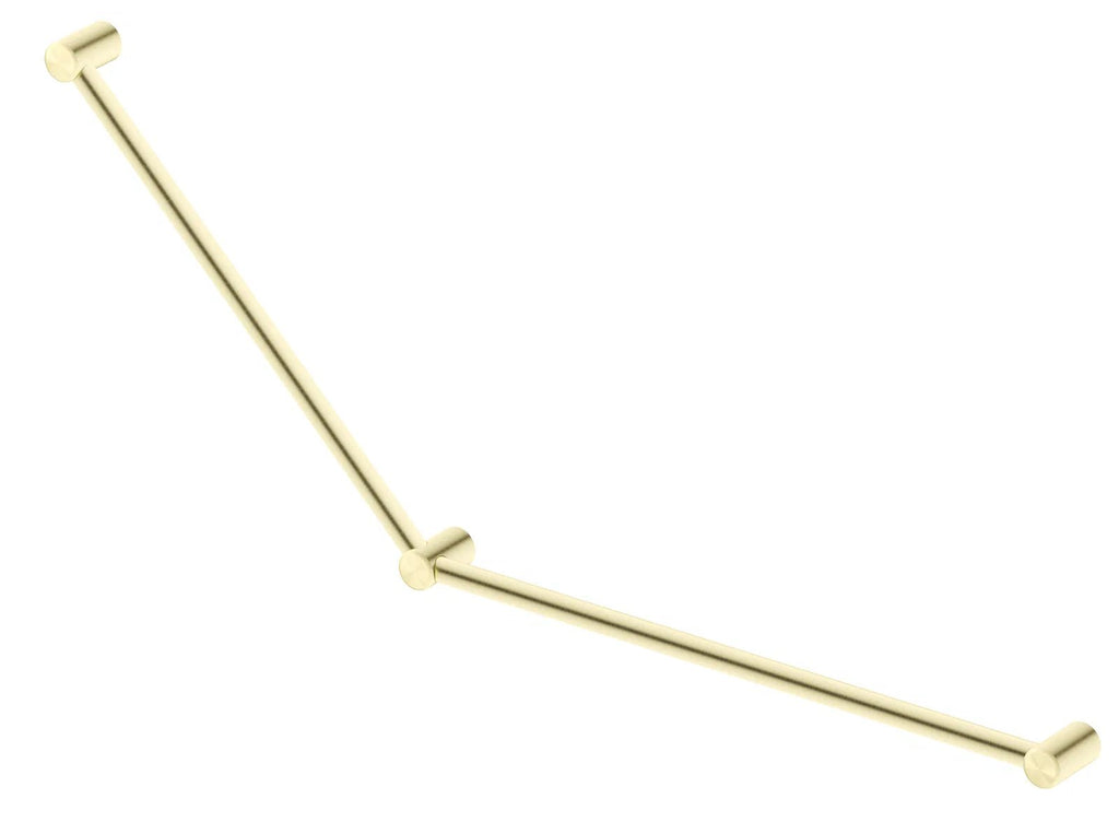 Mica Care Grab Rail – 45 Degree – 750x900mm - Hera Bathware X Bella Vista DDA - 45DE - 7590 - FG | French Gold