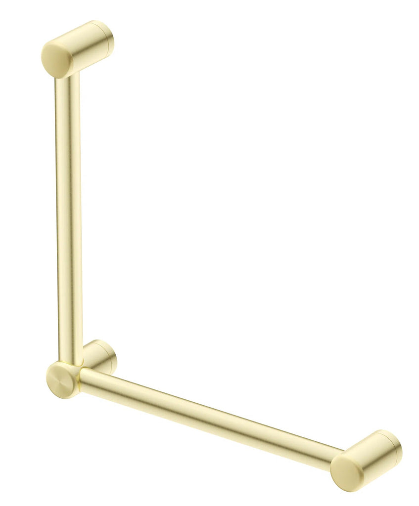 Mica Care Grab Rail – 90 Degree – 450x450mm - Hera Bathware X Bella Vista DDA - 90DE - 4545 - FG | French Gold