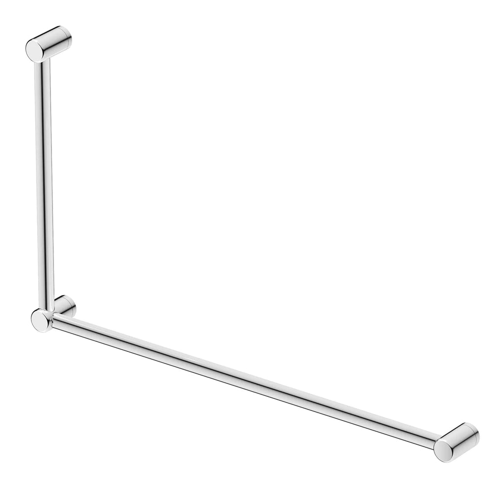 Mica Care Grab Rail – 90 Degree – 600x1000mm - Hera Bathware X Bella Vista DDA - 90DE - 6010 - CP | Chrome