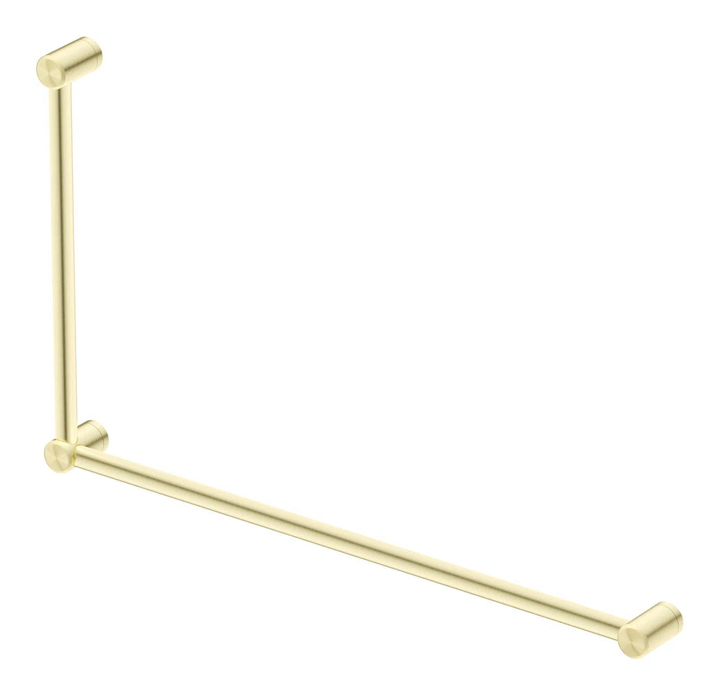 Mica Care Grab Rail – 90 Degree – 600x1000mm - Hera Bathware X Bella Vista DDA - 90DE - 6010 - FG | French Gold