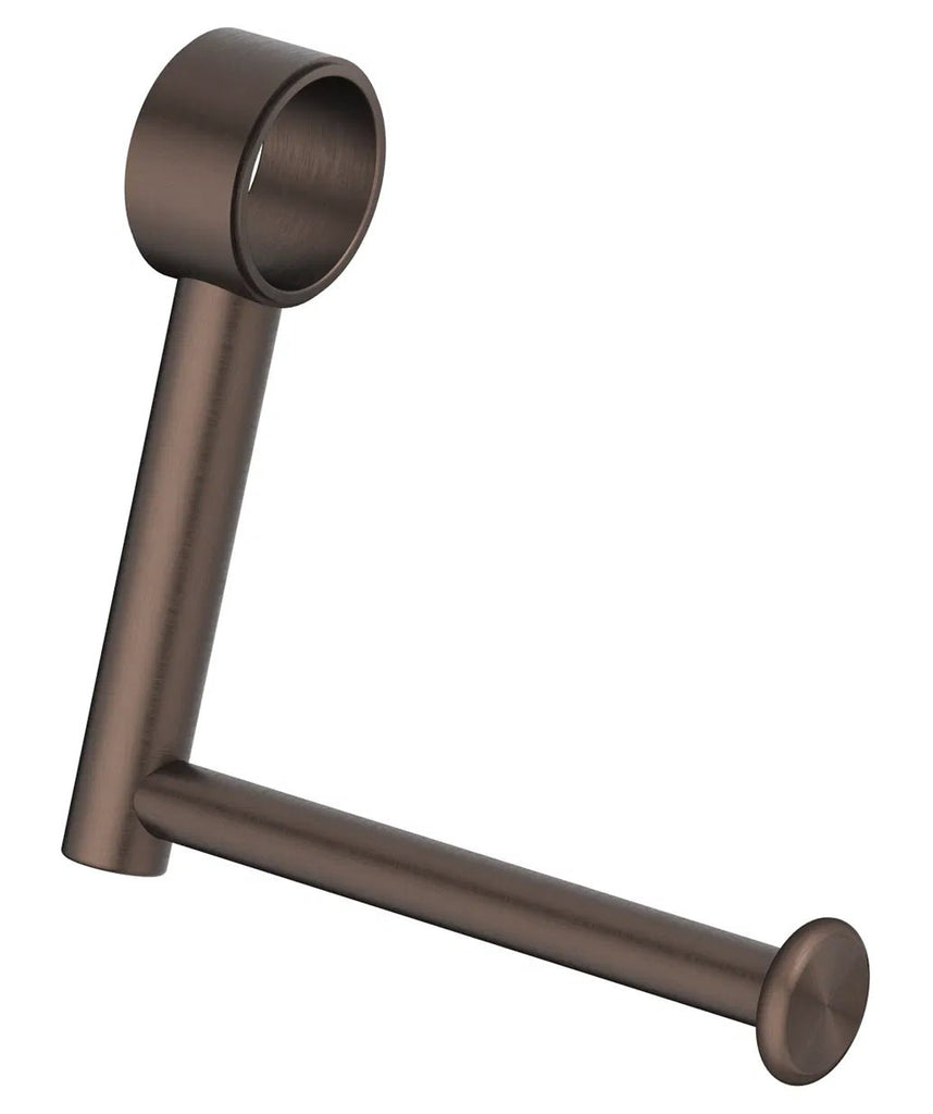 Mica Care Grab Rail Addon Toilet Paper Holder - Hera Bathware X Bella Vista DDA - TR - ADON - DB | Dusk Bronze