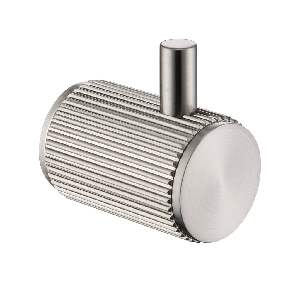 Mica Fluted Robe Hook - Hera BathwareBrushed Nickel