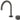 Mica Fluted Square/Goose Hob Sink/Basin Mixer Set - Hera Bathware X Bella Vista HSB - 6 - NR - GM | Goose - NeckGun Metal