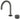 Mica Fluted Square/Goose Hob Sink/Basin Mixer Set - Hera Bathware X Bella Vista HSB - 6 - NR - GM | Goose - NeckGun Metal