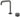 Mica Fluted Square/Goose Hob Sink/Basin Mixer Set - Hera Bathware X Bella Vista HSB - 6 - NR - R90 - GM | Soft - SquareGun Metal