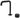 Mica Fluted Square/Goose Hob Sink/Basin Mixer Set - Hera Bathware X Bella Vista HSB - 6 - NR - R90 - BLK | Soft - SquareMatte Black