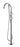 Mica Freestanding Bath Mixer with Hand Shower - Hera BathwareChrome