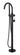 Mica Freestanding Bath Mixer with Hand Shower - Hera BathwareMatte Black