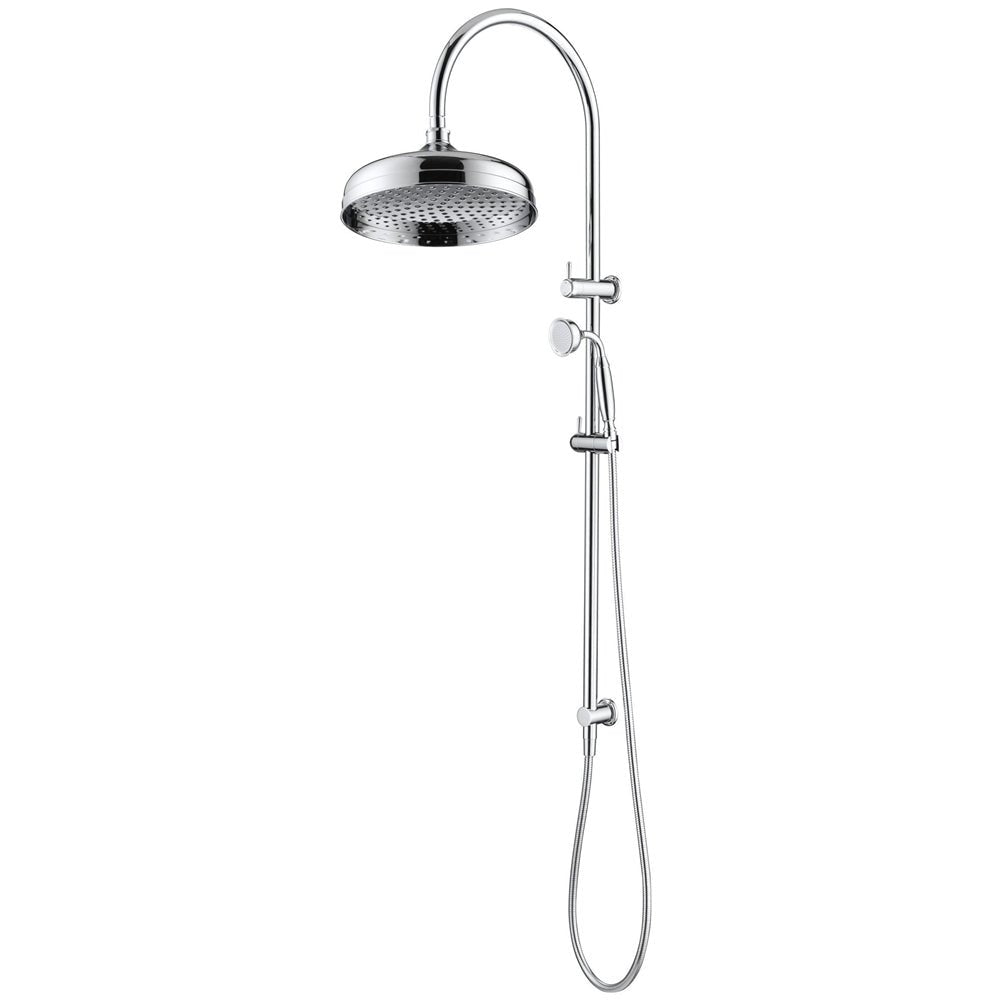 Mica Heritage Dual Shower Rail - Hera Bathware X Bella Vista DSH - 4 - 1H - CP | Chrome