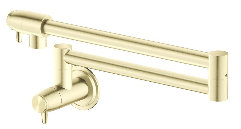 Mica Heritage Pot Filler - Hera Bathware X Bella Vista PF - CL - 5 - FG | French Gold