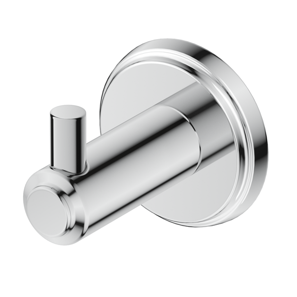 Mica Heritage Robe Hook - Hera Bathware X Bella Vista 1753 - S - CP | Chrome