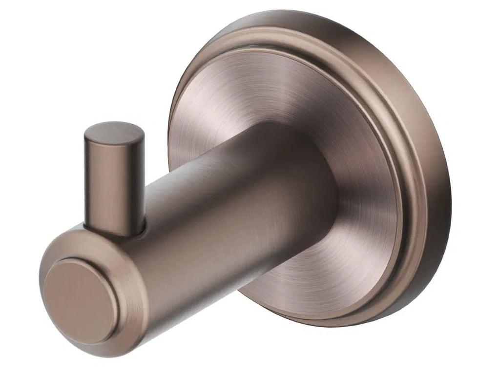 Mica Heritage Robe Hook - Hera Bathware X Bella Vista 1753 - S - DB | Dusk Bronze