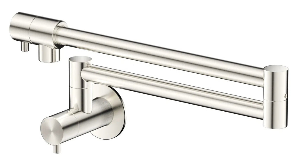 Mica Pot Filler - Hera Bathware X Bella Vista PF - 5 - BN | Brushed Nickel