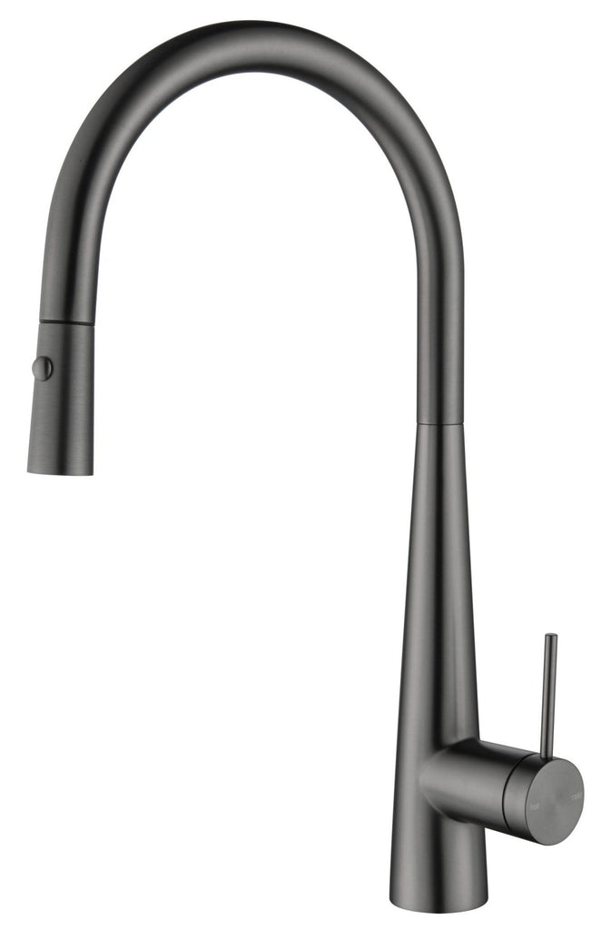 Mica Pull - Out Cone Sink Mixer - Hera BathwareGunmetal