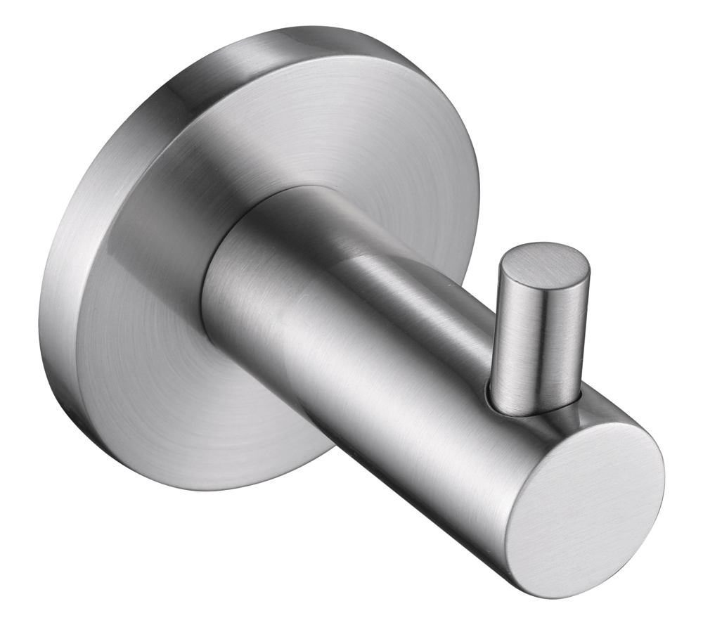 Mica Robe Hook - Hera Bathware X Bella Vista 1153S - P - BN | Brushed Nickel