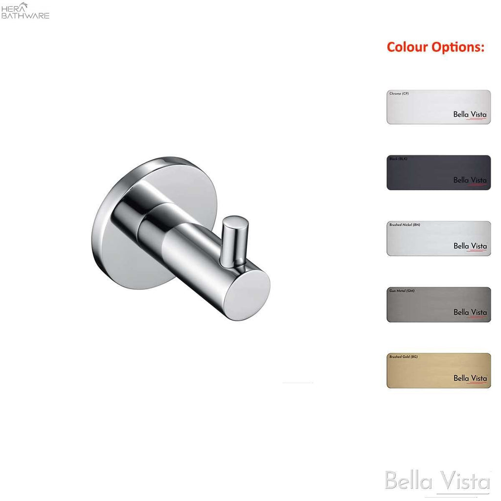 Mica Robe Hook - Hera BathwareChrome