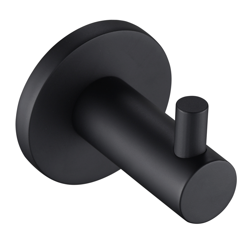 Mica Robe Hook - Hera Bathware X Bella Vista 1153S - P - BLK | Matte Black