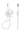 Mica Slim Hand Shower on Bracket - Hera Bathware X Bella Vista R03 - V2 - SHRT - CP | Chrome