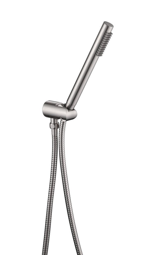 Mica Slim Hand Shower on Bracket - Hera Bathware X Bella Vista R03 - V2 - SHRT - GM | Gunmetal