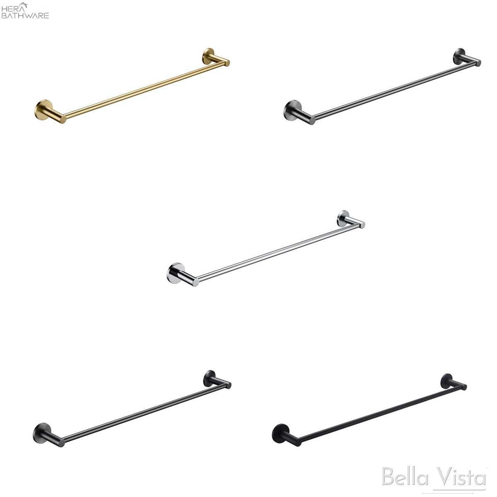 Mica - Towel Rail 800mm - Hera BathwareChromeSingle Towel Rail